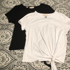 Olivia Rae knotted tops